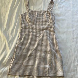Hollister Lavender Gingham Dress M